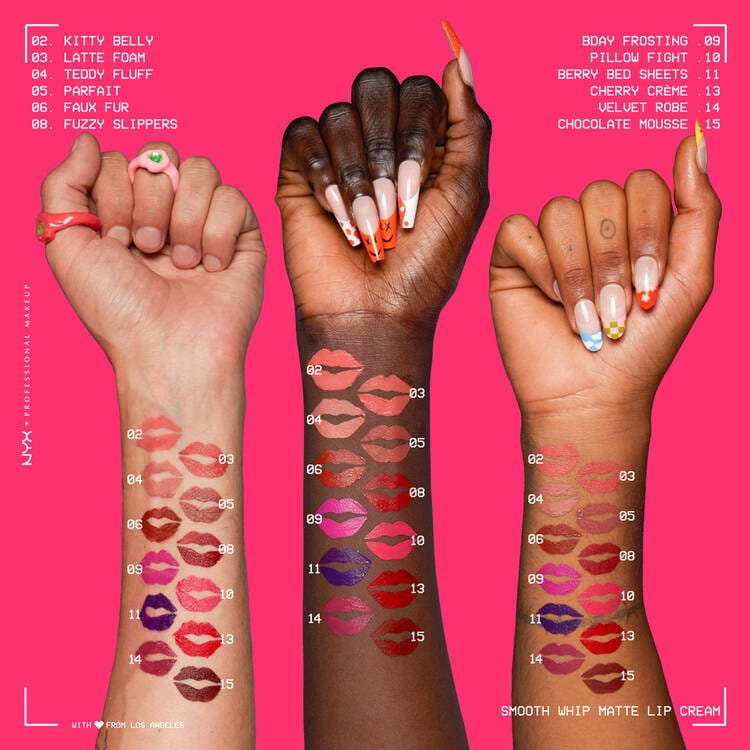 NYX Professional Makeup Smooth Whip Rouge à lèvres liquide mat crémeux - Latte Foam