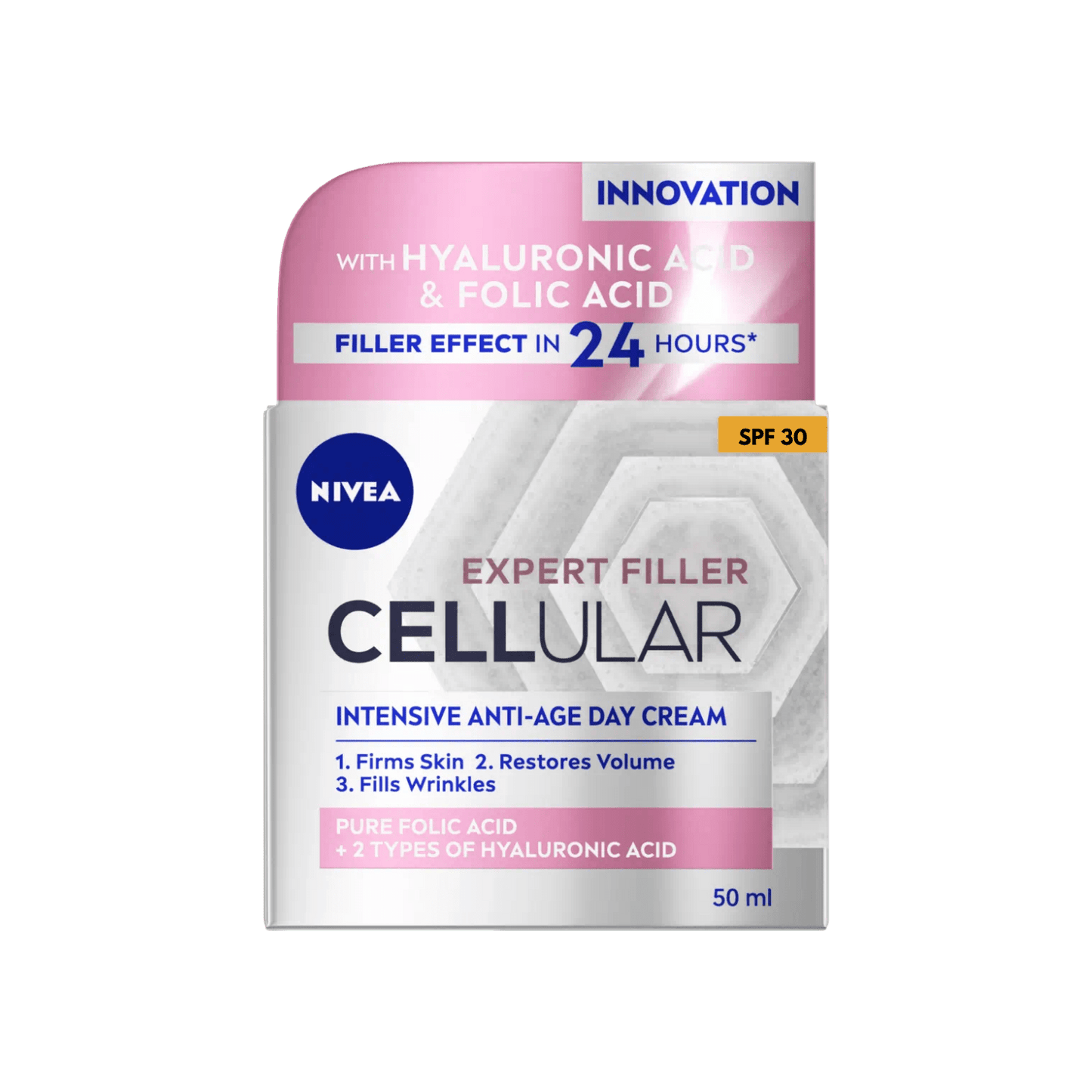 Nivea Cellular Expert Filler Firming Day Face Cream SPF 30 50 ml / 1.7 fl oz