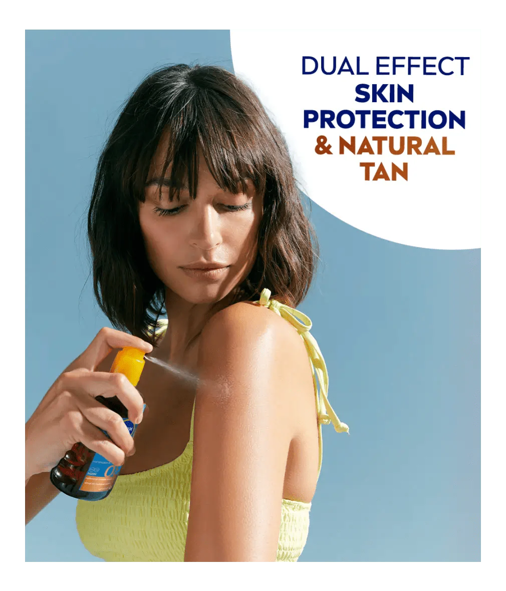 Nivea Sun Protect & Bronze Tan Activating Sun Cream Spray SPF50 200ml / 6.8 fl.oz