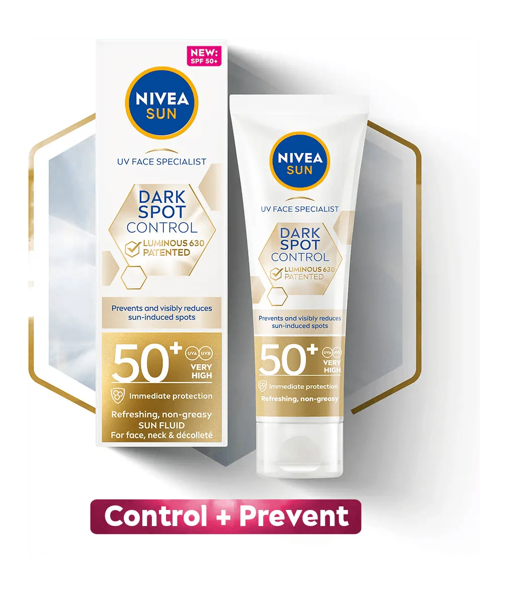 Nivea Sun UV Face Luminous 630 Fluide Solaire Anti-Spots SPF50 40 ml - Lot de 3
