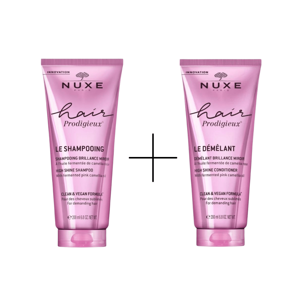Nuxe Hair Prodigieux High Shine Shampoo 200 ml + Nuxe Hair Prodigieux High Shine Conditioner 200 ml