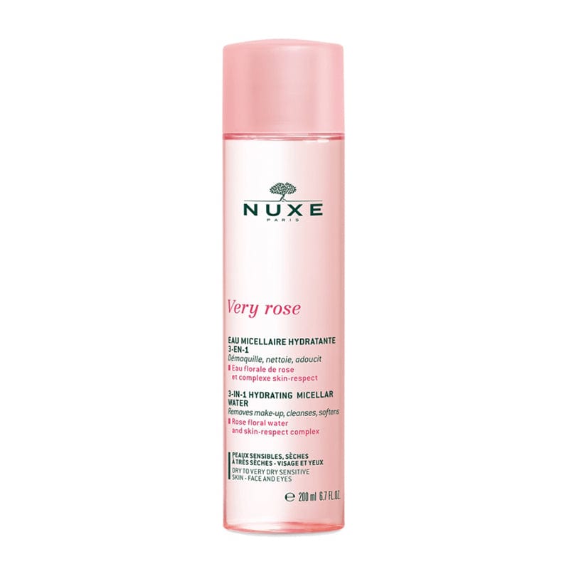Nuxe Very Rose Eau Nettoyante Hydratante 3 en 1 200 ml