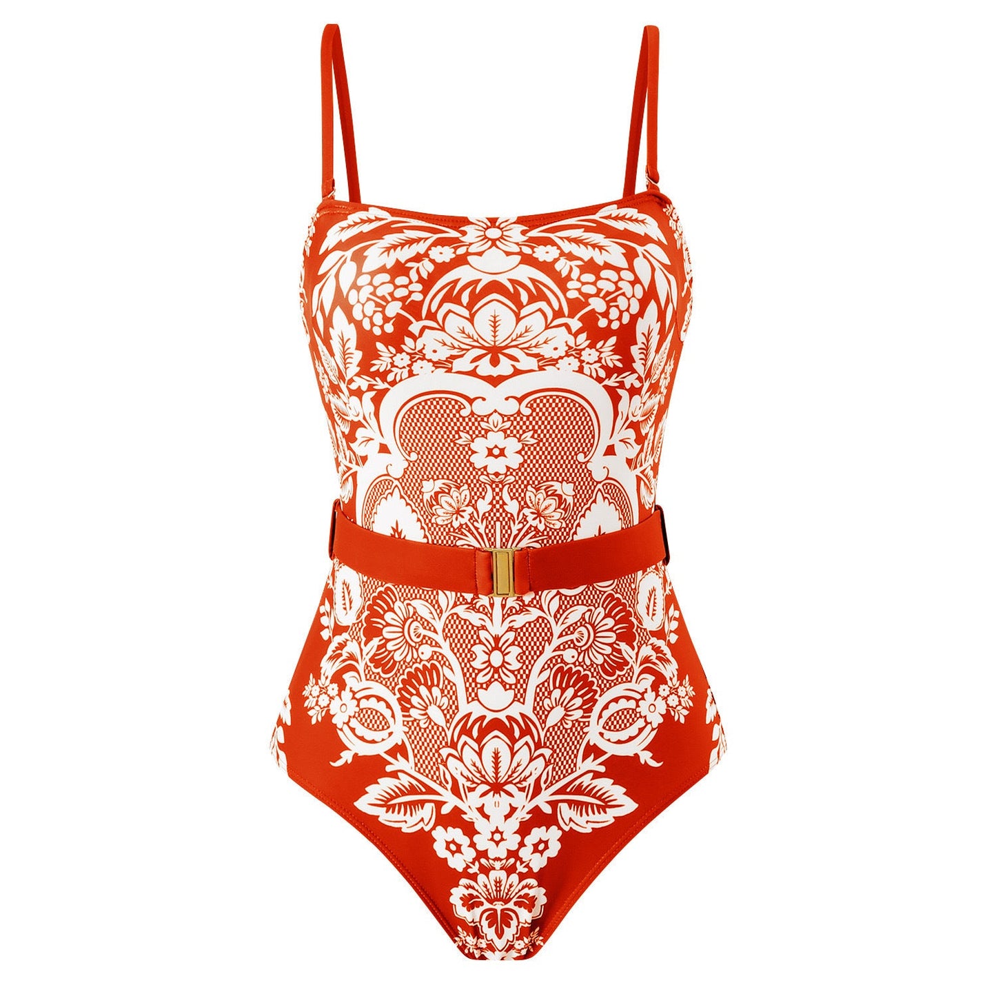 Push Up Belly Covering Sexy High Waist Bikini Split Swimsuit Set Chiffon Dress