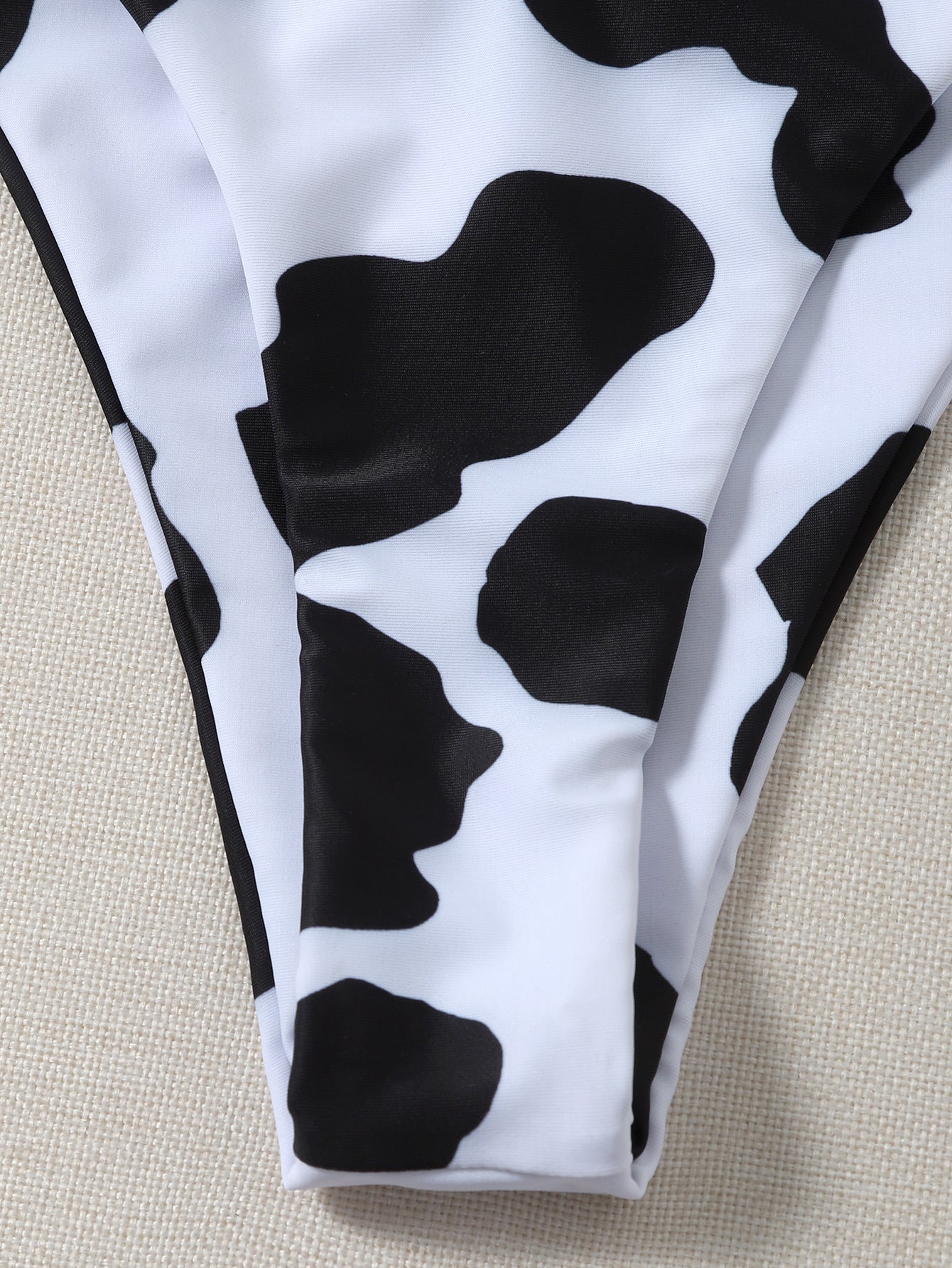 Cow Print Bikini Sexy Bikini Lady Simple Split Swimsuit