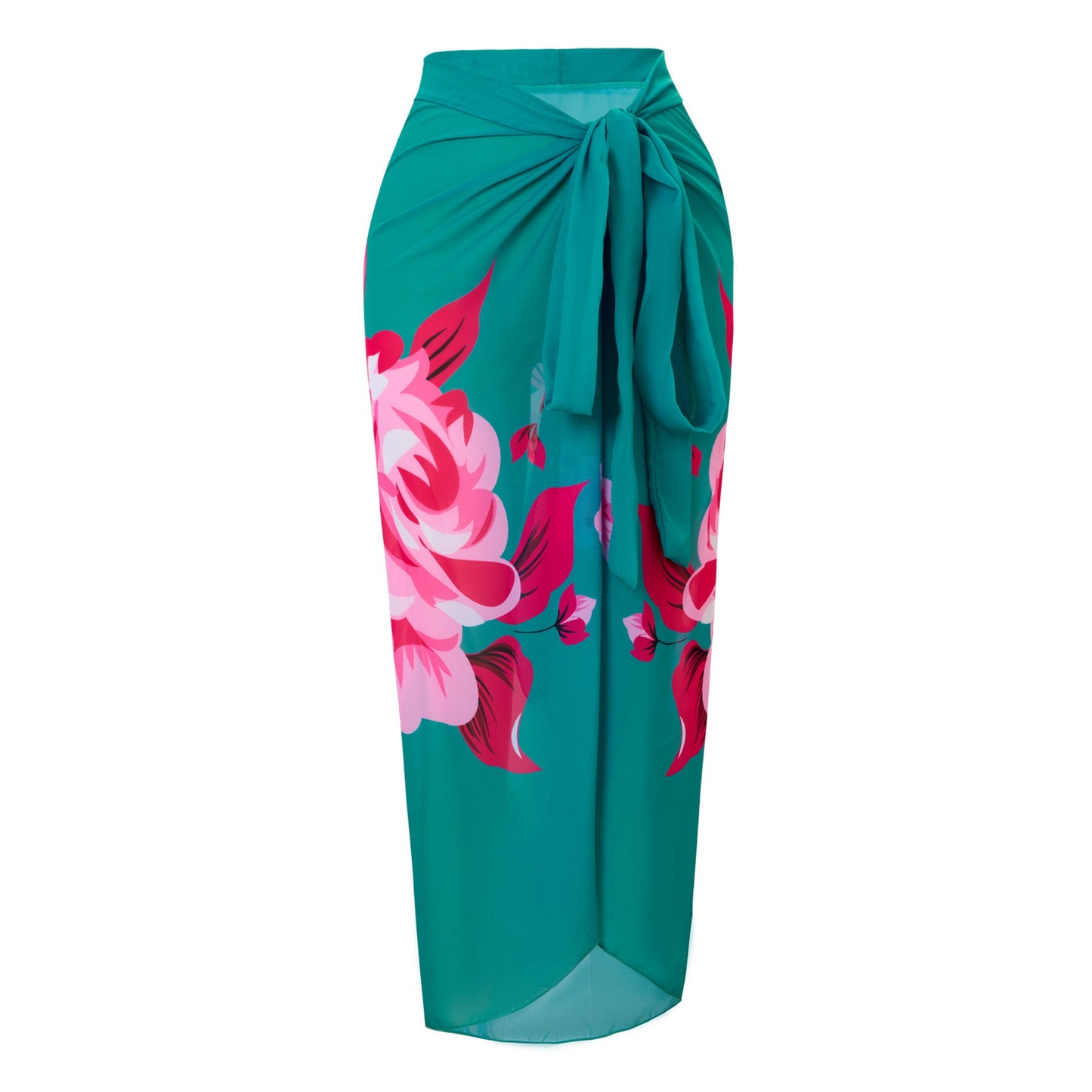 Split Three Piece Sexy Bikini Swimsuit for Women Chiffon Dress Swimsuit Outfit