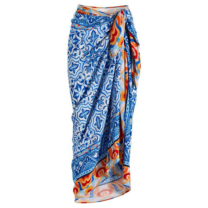 Slimming Printed One Piece Swimsuit Women