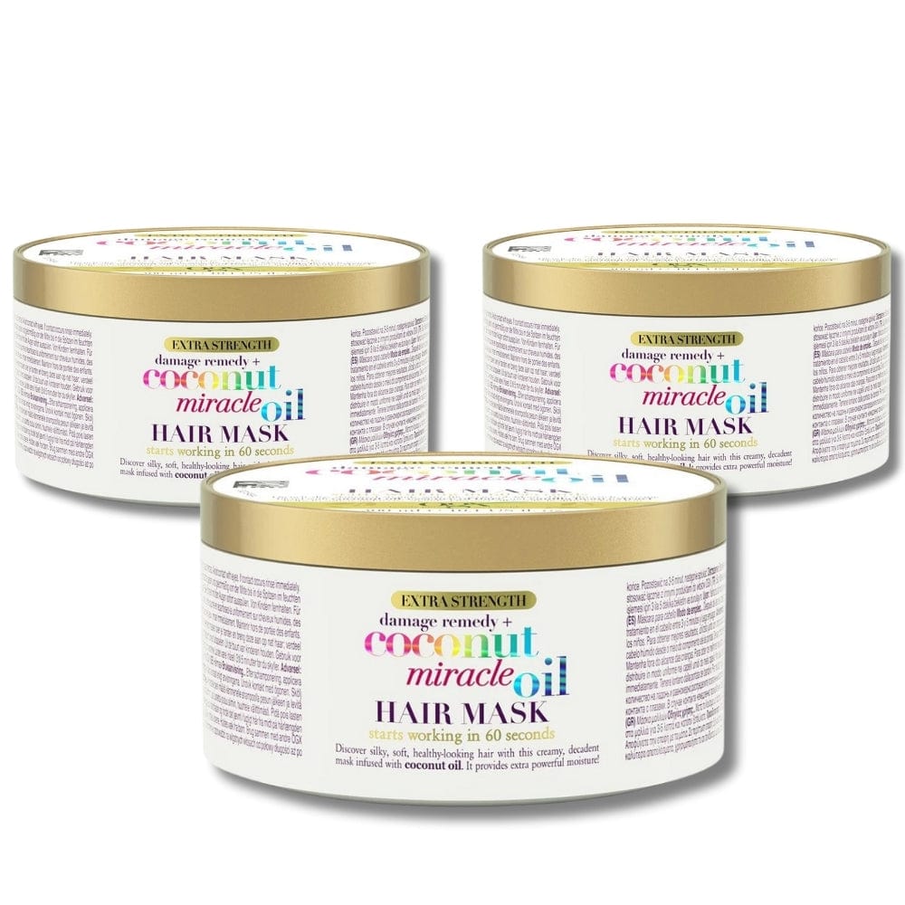 OGX Coconut Miracle Oil Hair Mask 300 ml 3 Pack