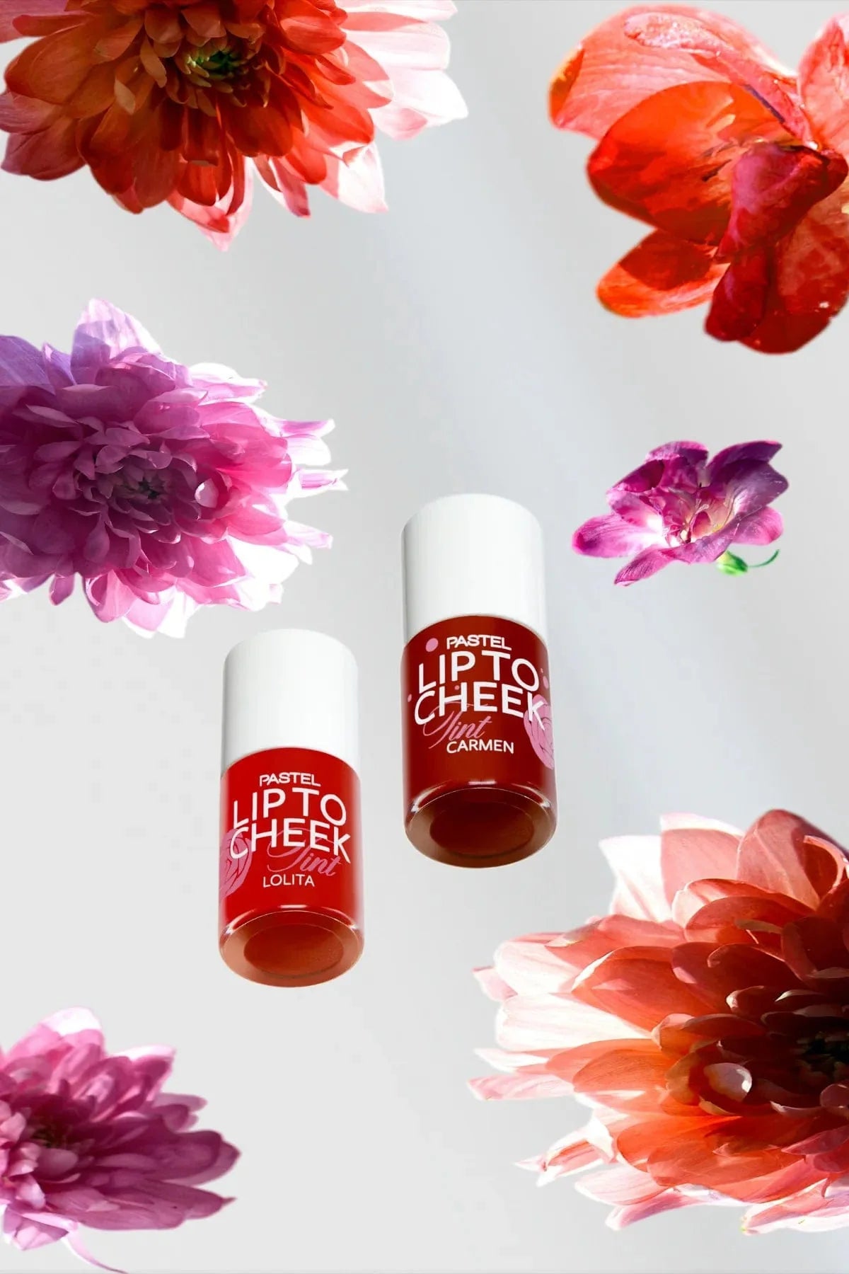 Pastel Lip To Cheek Tint Carmen Lipstick And Blush - Pink -2 Pack