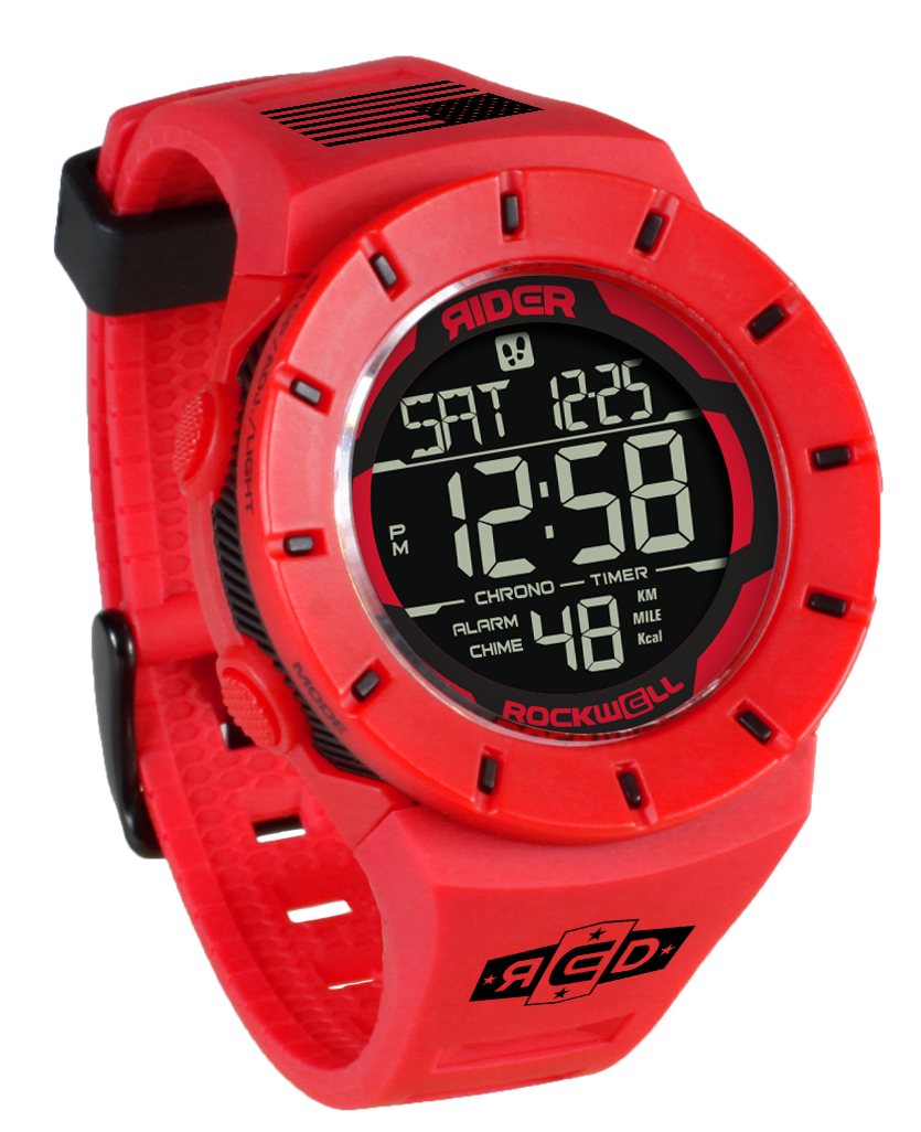 Montre Coliseum Fit™ Forum - Édition RED (rouge/noir)
