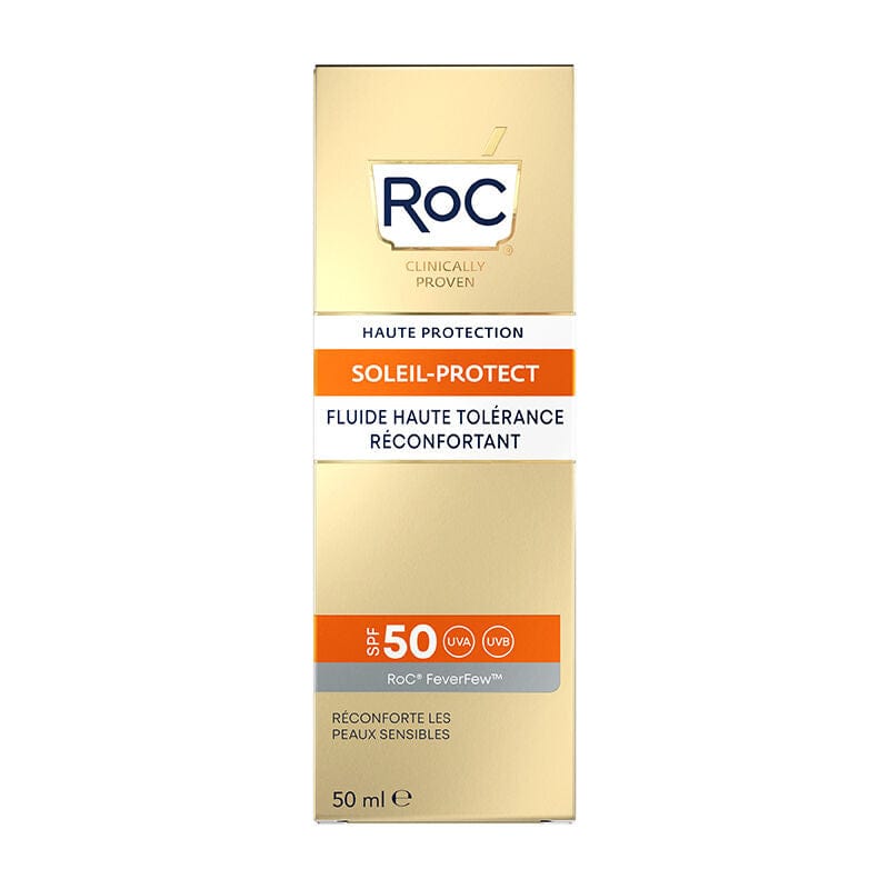 Roc Soleil - Crème solaire visage Protect Peaux sensibles Spf 50+ 50 ml