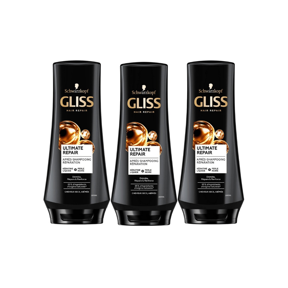 Schwarzkopf Gliss Hair Conditioner Ultimate Repair 360 ml 3 Pack