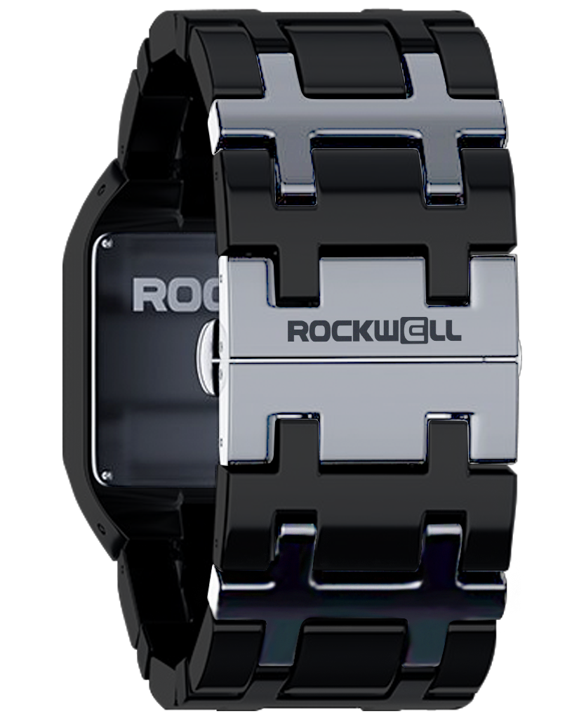 Montre Duel Time (Argent/Blanc/Noir)