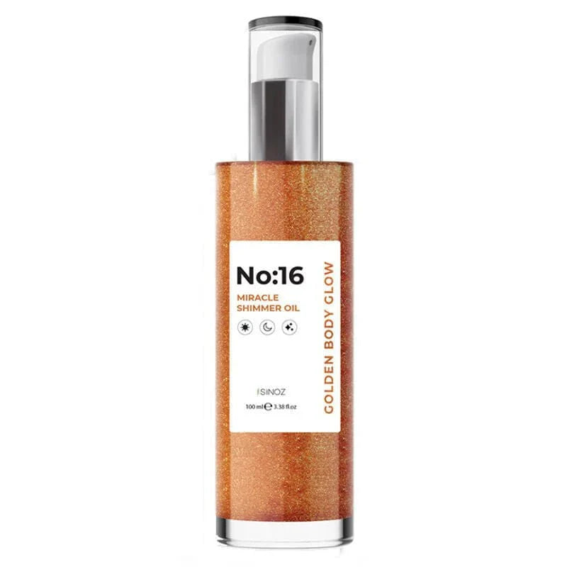 Huile de soin miraculeuse scintillante pour cheveux et corps Sinoz n° 16, 100 ml