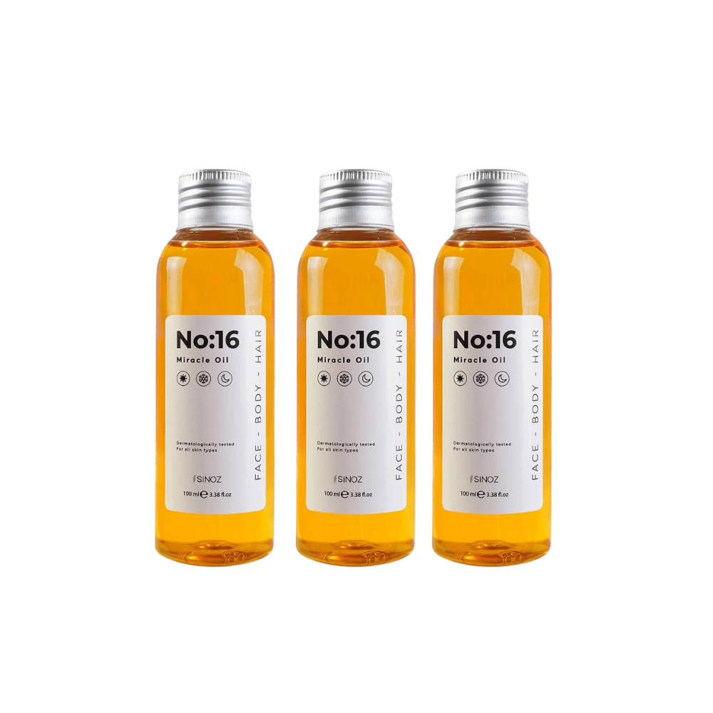 Sinoz No:16 Stain Remover Miraculous Care Oil 100 ml 3 Pack