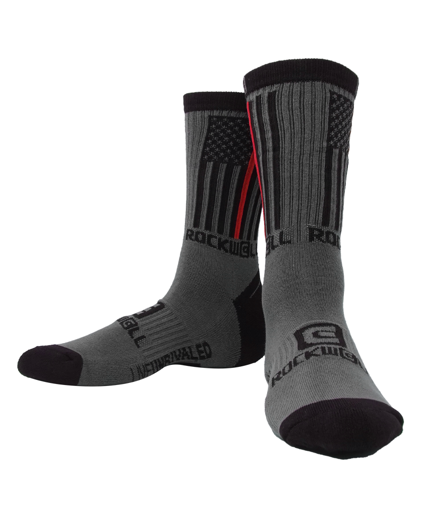 Firefighter Flag Socks