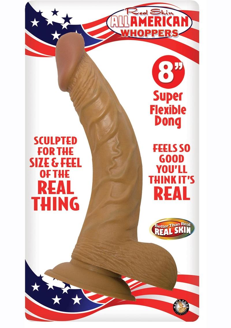 All American Whoppers Super Flexible Dong With Realistic Design