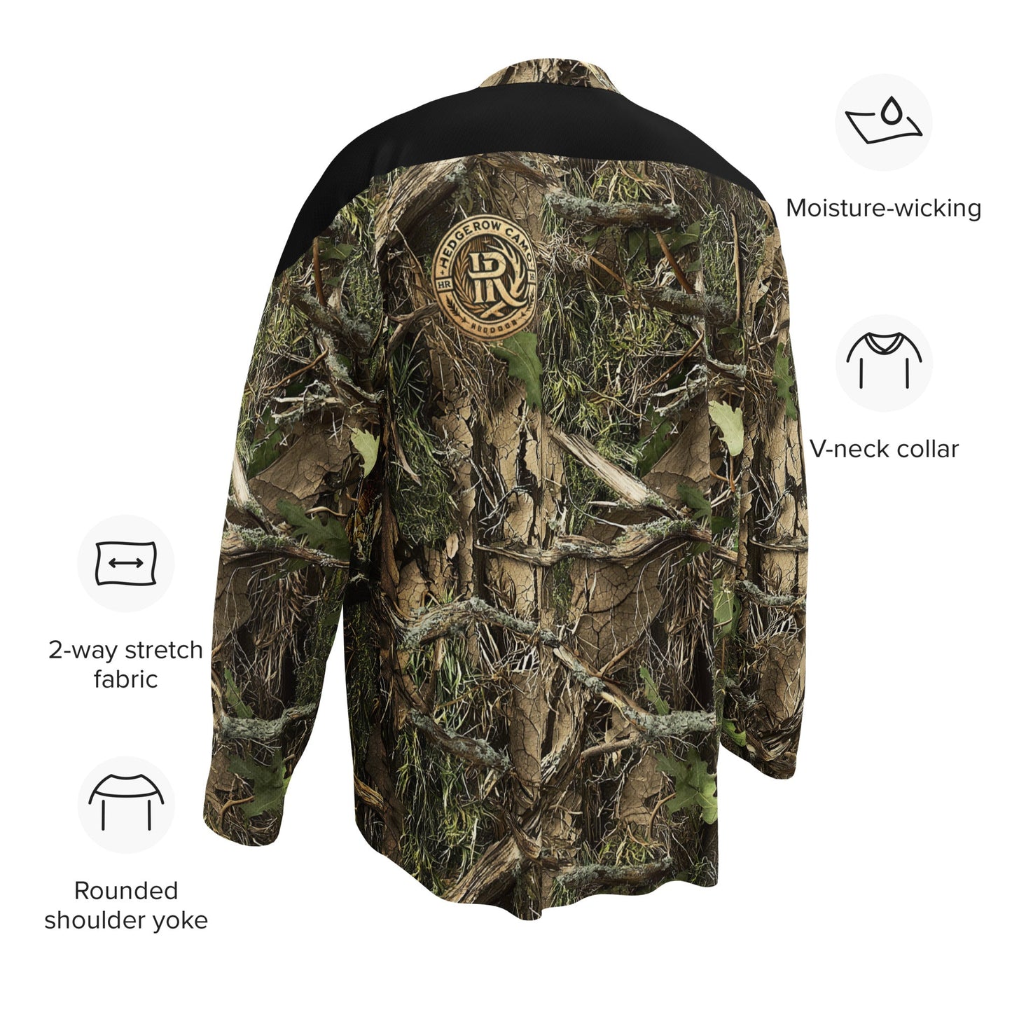 HedgeRow Camo Hockey Style Jersey