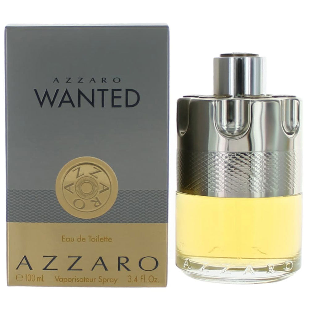 Azzaro Wanted Eau De Toilette Spray for Men 3.4 Oz