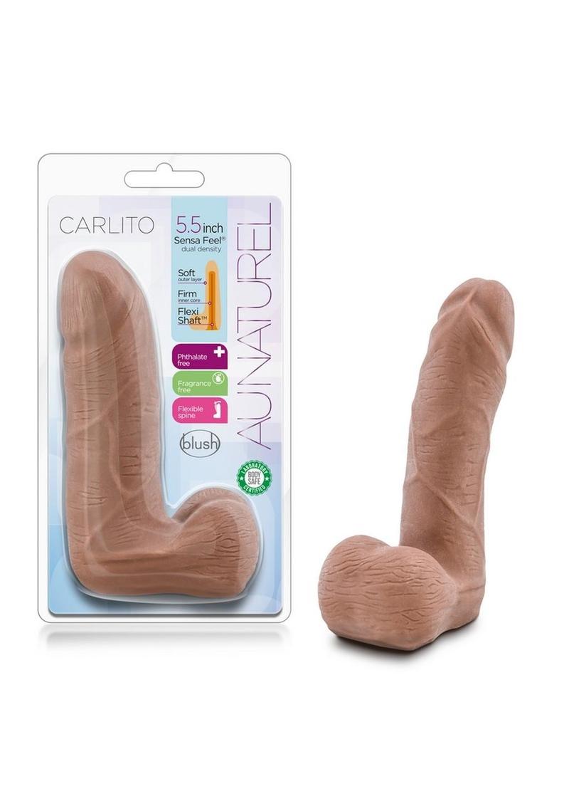 Au Naturel Carlito Dual Density Dildo