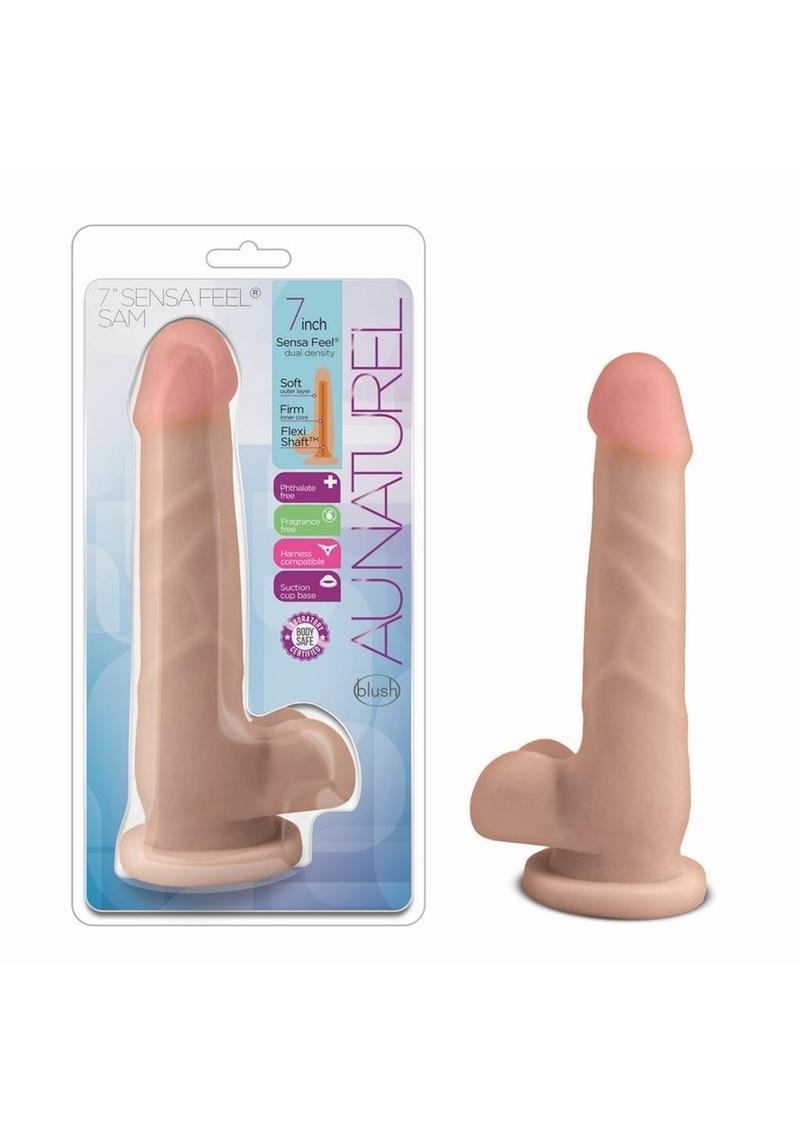Au Naturel Sam Dual Density Dildo