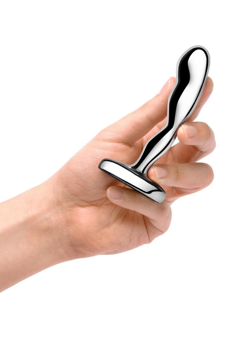 B-Vibe Stainless Steel Prostate Plug Massager