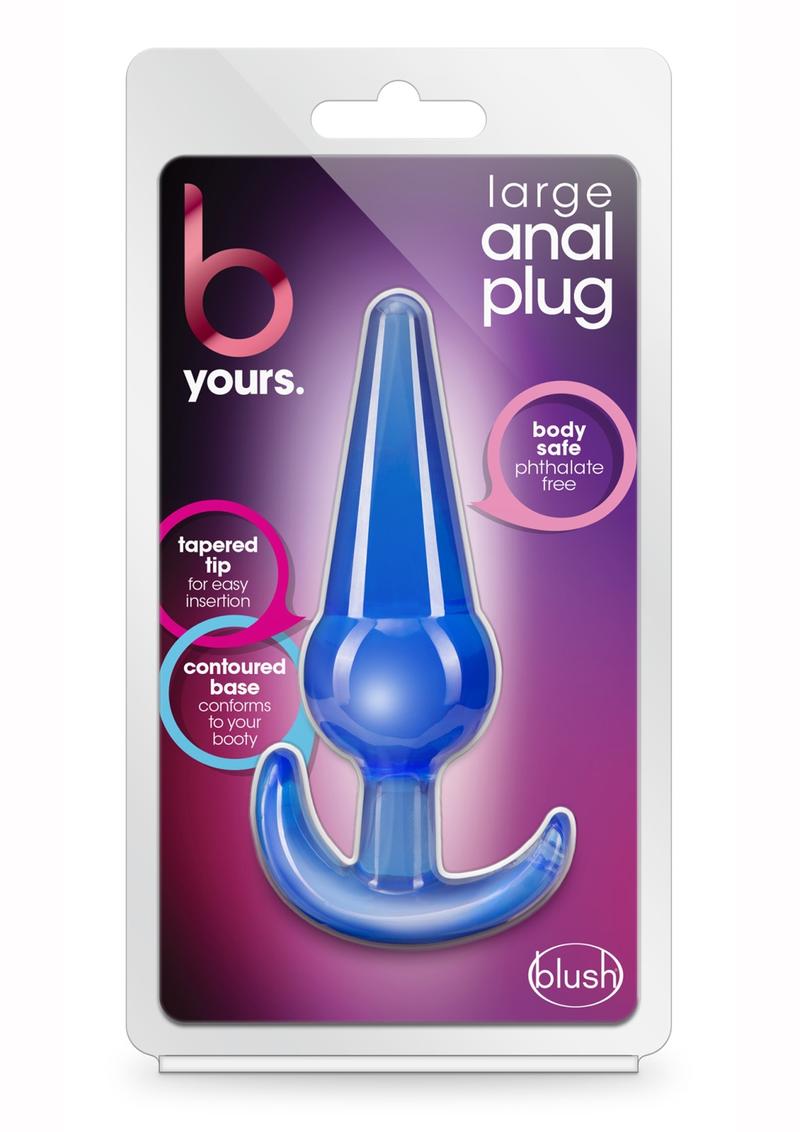 B Yours Large Anal Plug Phthalate Free Tapered Tip