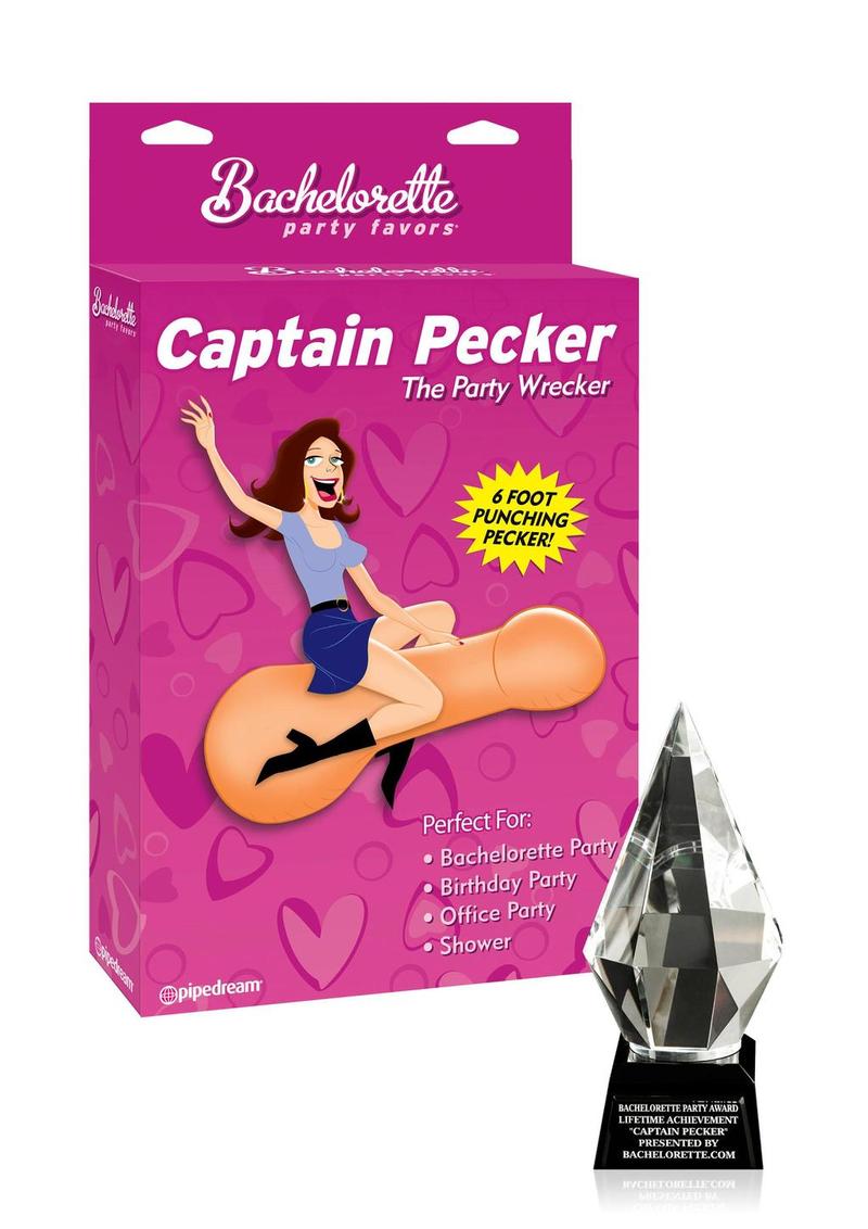Captain Pecker Inflatable Party Pecker Punching Party Wrecker