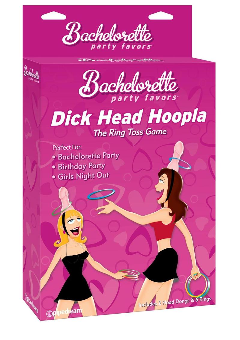Bachelorette Dick Head Hoopla Ring Toss Party Game