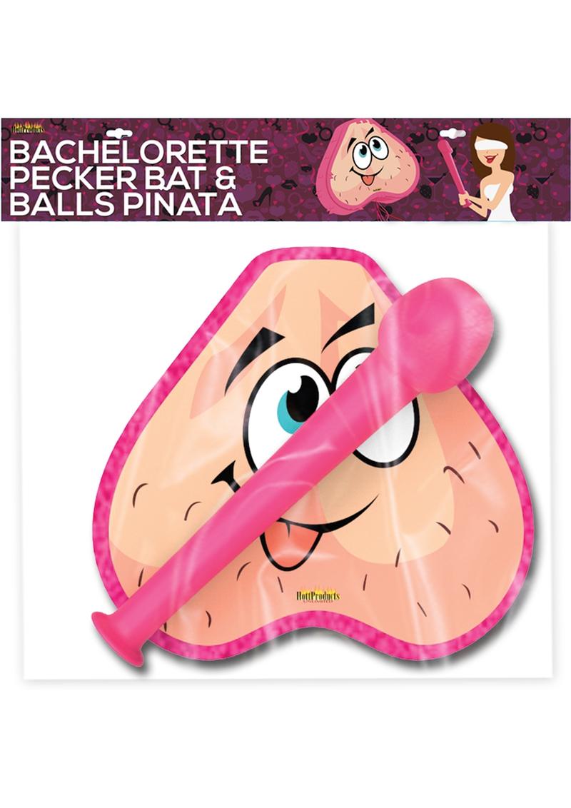 Bachelorette Pecker Bat And Balls Pinata Game for Bachelorette Parties