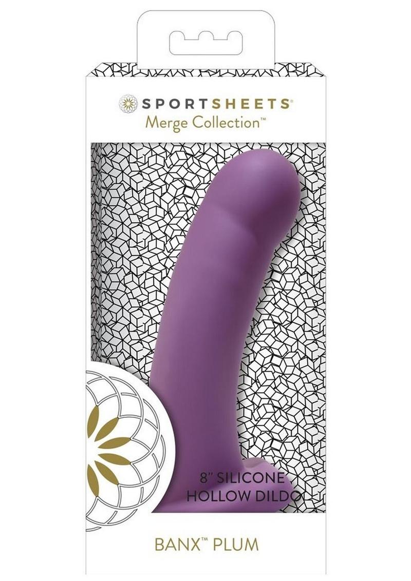 Sportsheets Banx Hollow Silicone Lightweight And Flexible Dildo