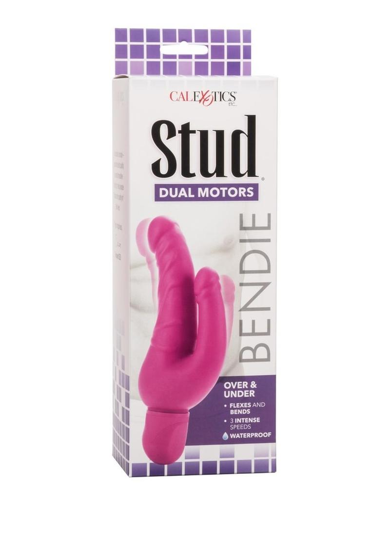 Stud Dual Motors Bendie Over and Under Vibrator