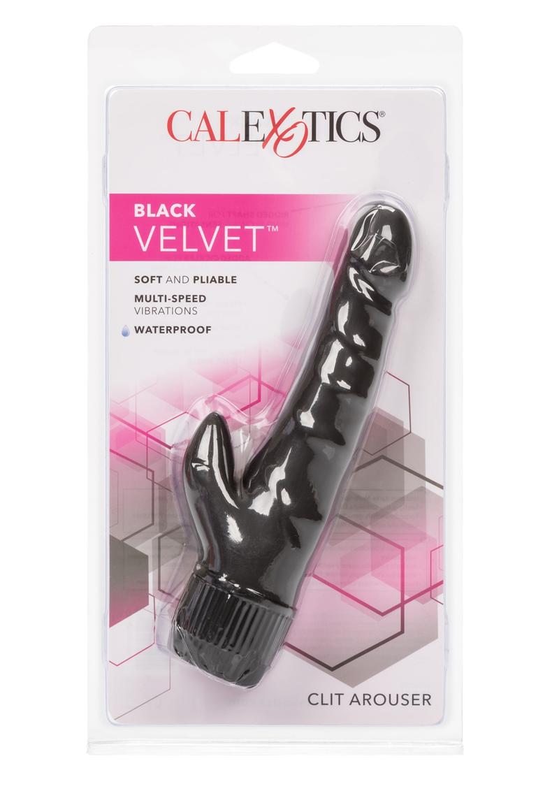 CalExotics Velvet Clit Arouser Realistic Rabbit Vibrator