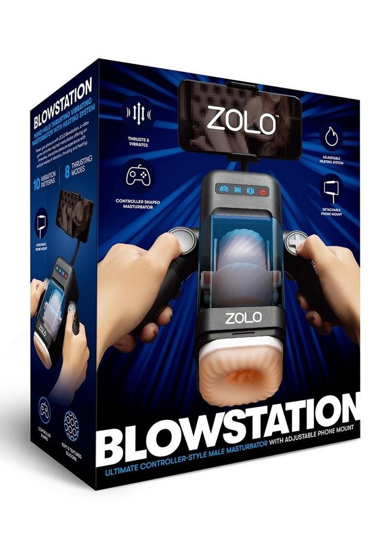 ZOLO Blowstation Ultimate Controller Style Adjustable Male Masturbator