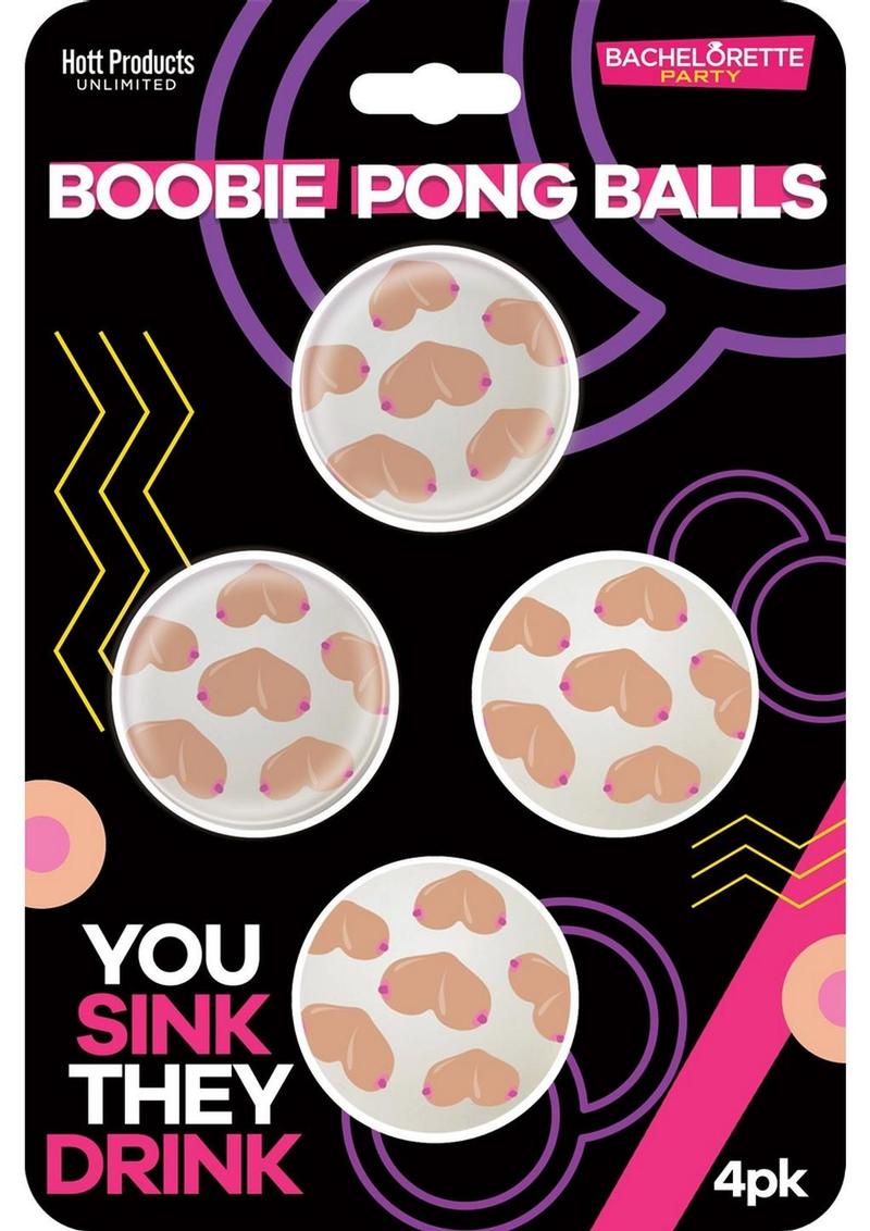 Boobie Pong Balls Bachelorette Party Game