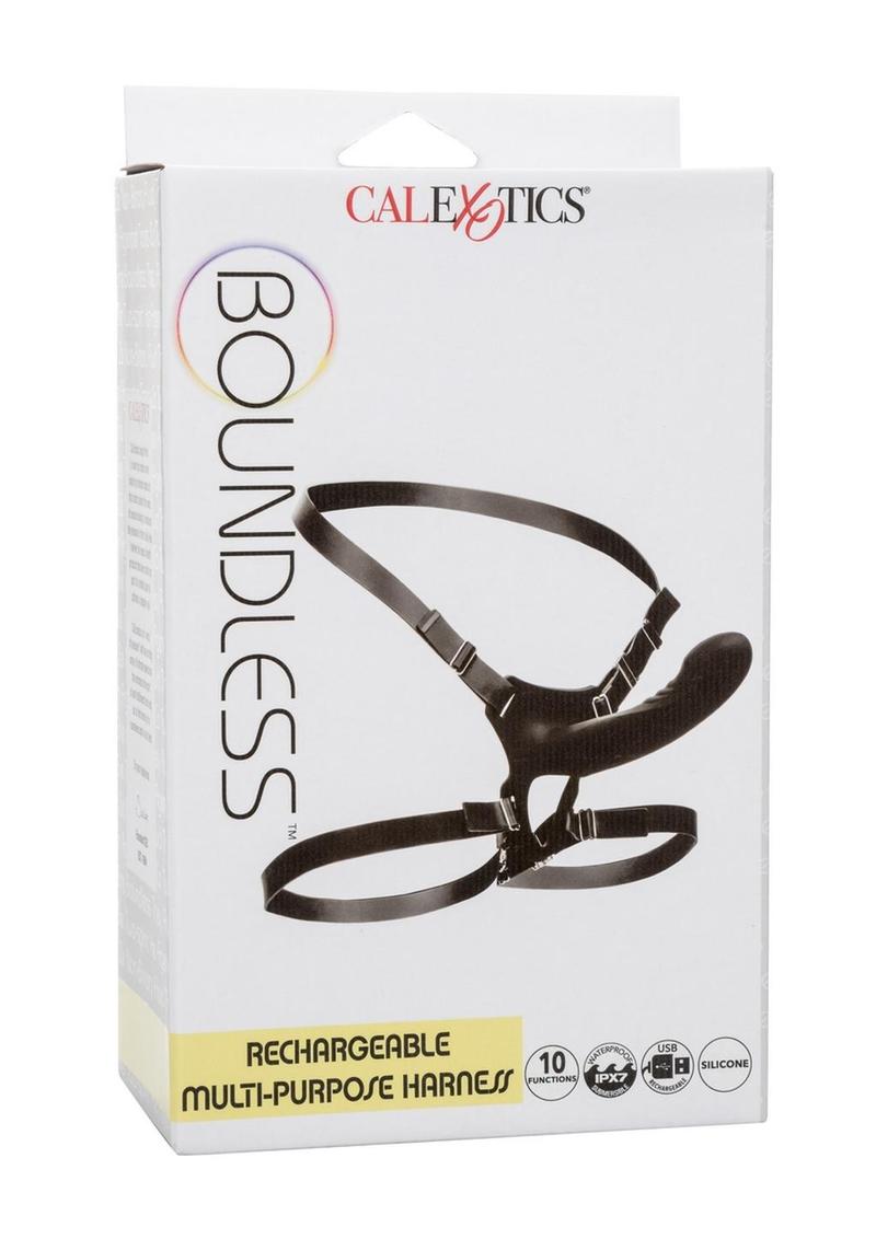 Boundless Rechargeable Multi Purpose Harness With Dildo