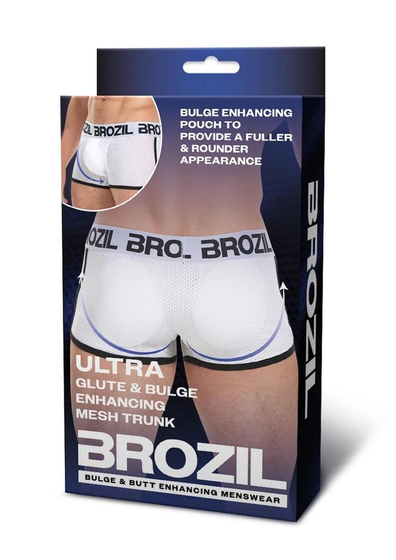 Brozil Ultra Glute and Bulge Enhancing Mesh Trunk