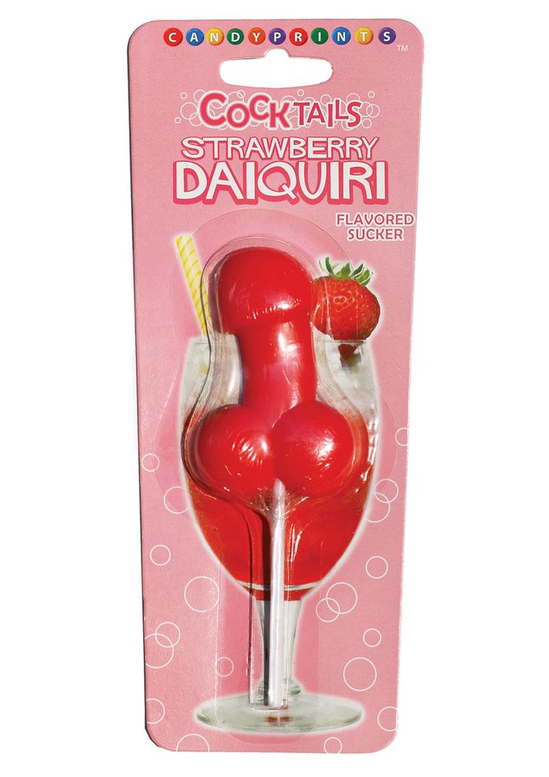 Cocktails Strawberry Daiquiri Flavored Sucker