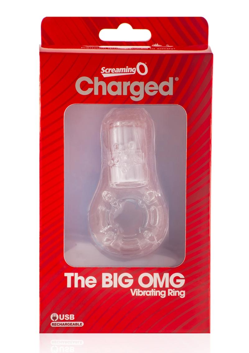 The BIG OMG Vibrating And USB Rechargeable Waterproof Ring