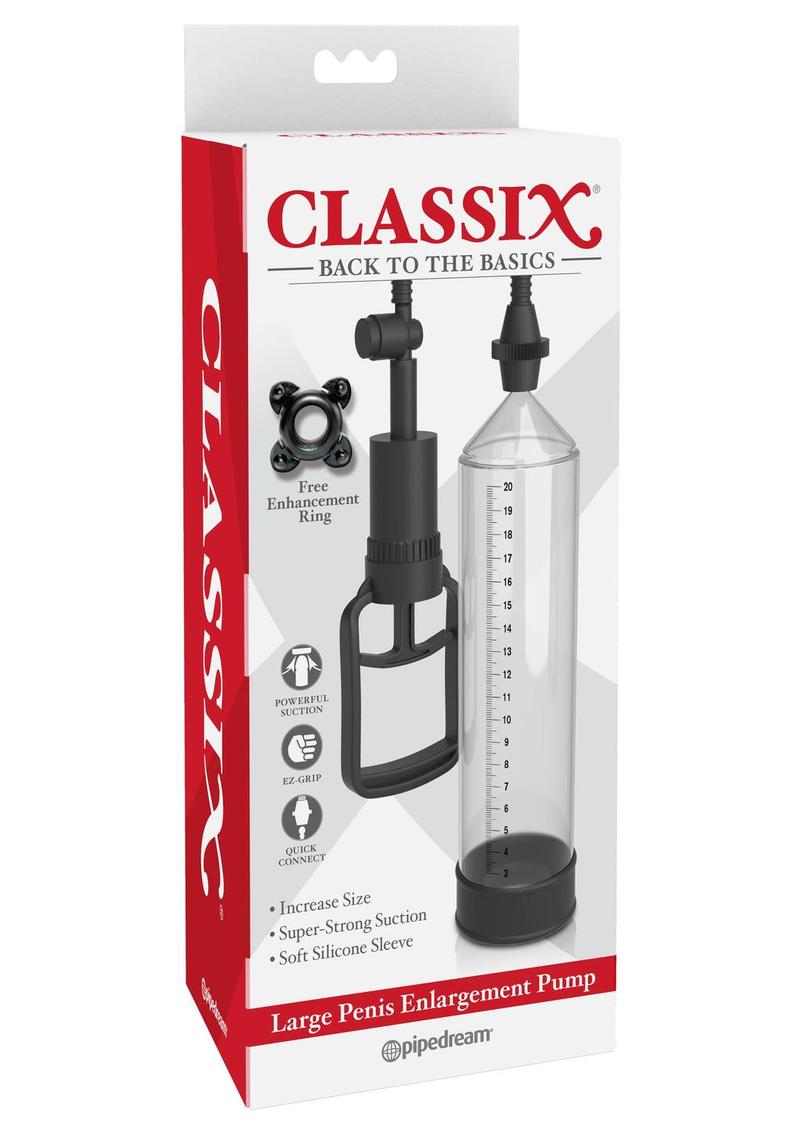 Classix Large Comfortable And Powerful Suction Penis Pump