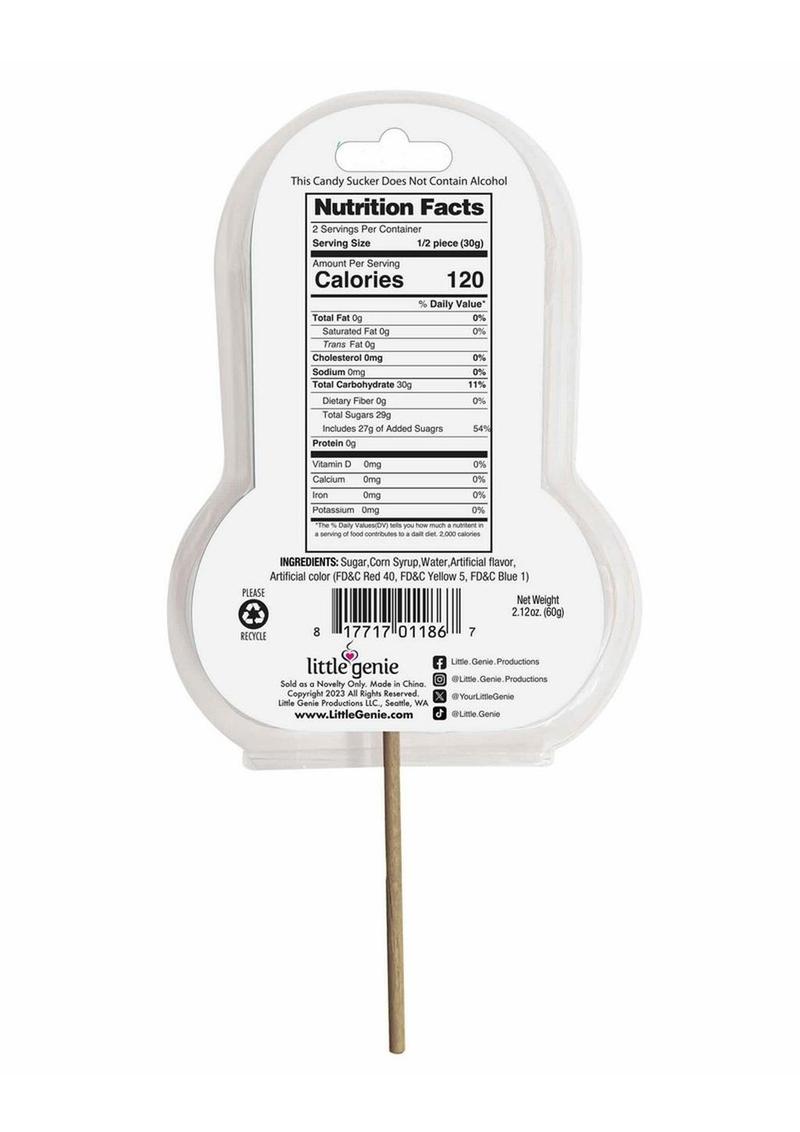 Candyprints Cocktails 3D Lollipop Sour Apple Candy