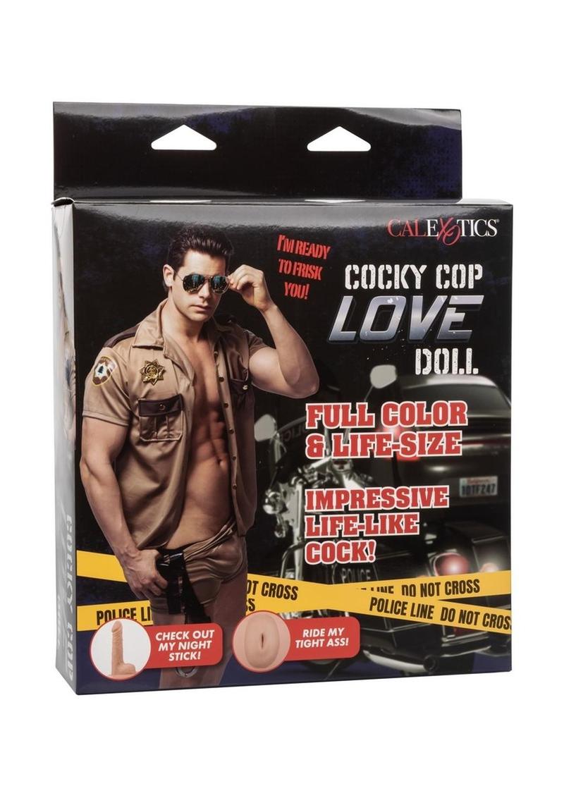 Cocky Cop Love Doll Life-Size Inflatable Police Fantasy