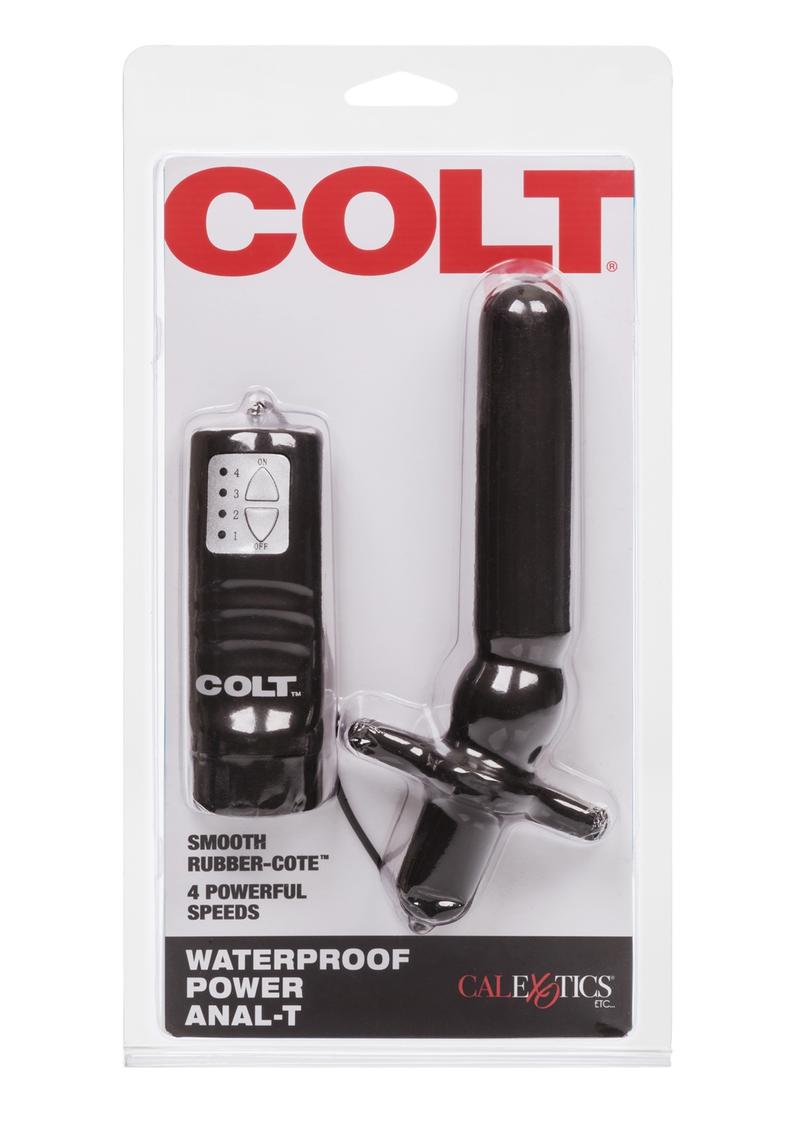 COLT Power Anal T Waterproof Vibrating Butt Plug