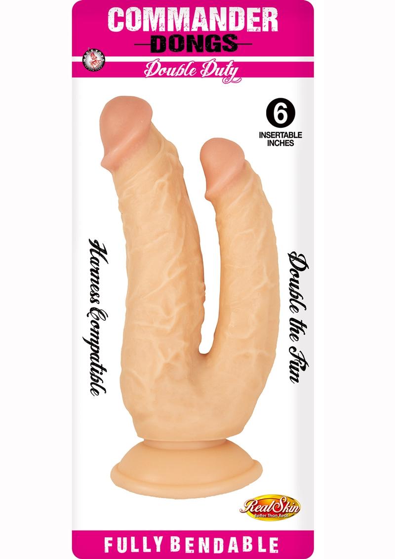 Commander Dongs Double Duty Fully Bendable Dildo