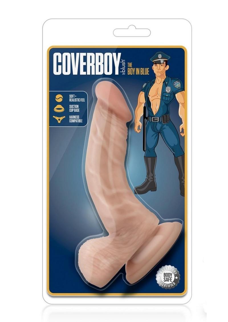 Coverboy The Boy in Blue Dildo With Balls