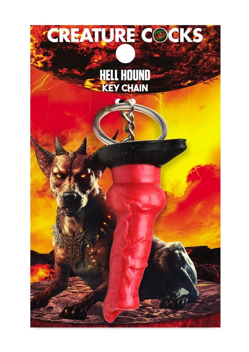 Creature Cocks Hell Hound Novelty Keychain