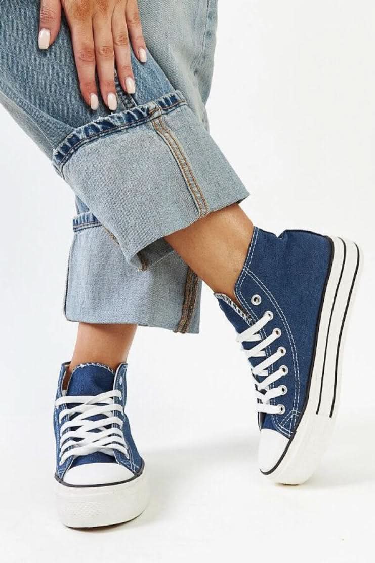 Bagy denim sneakers