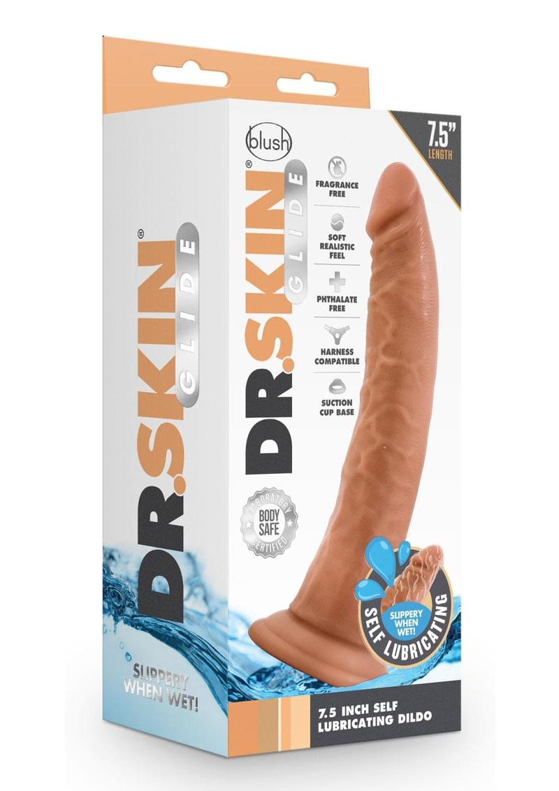 Dr. Skin Glide Self-Lubricating Dildo