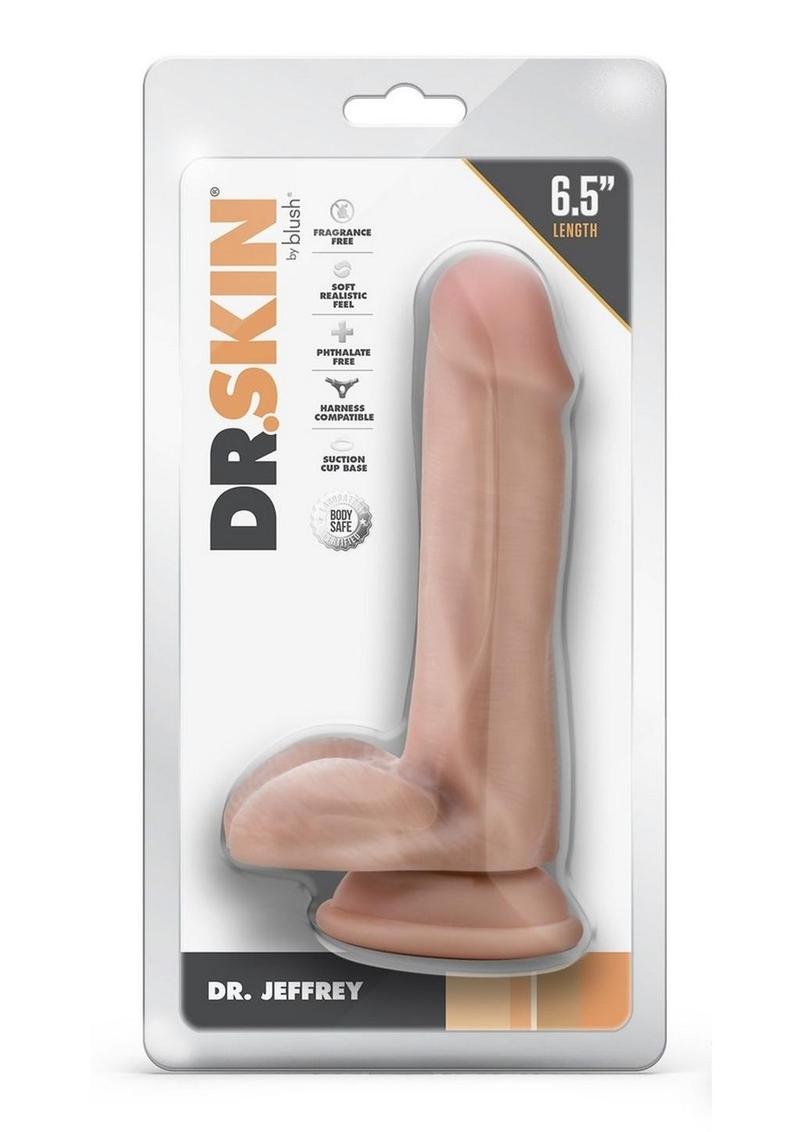 DR.SKIN Dr. Jeffrey Realistic Dildo with Balls And Suction Cup