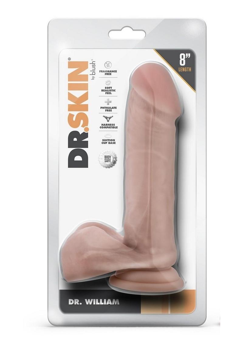 Dr. Skin Silver Collection Dr. William Dildo with Suction Cup
