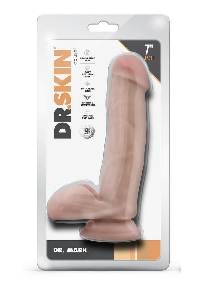 Dr. Skin Dildo with Suction Cup Base
